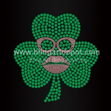 Irish Girl Rhinestone Iron On Transfers
